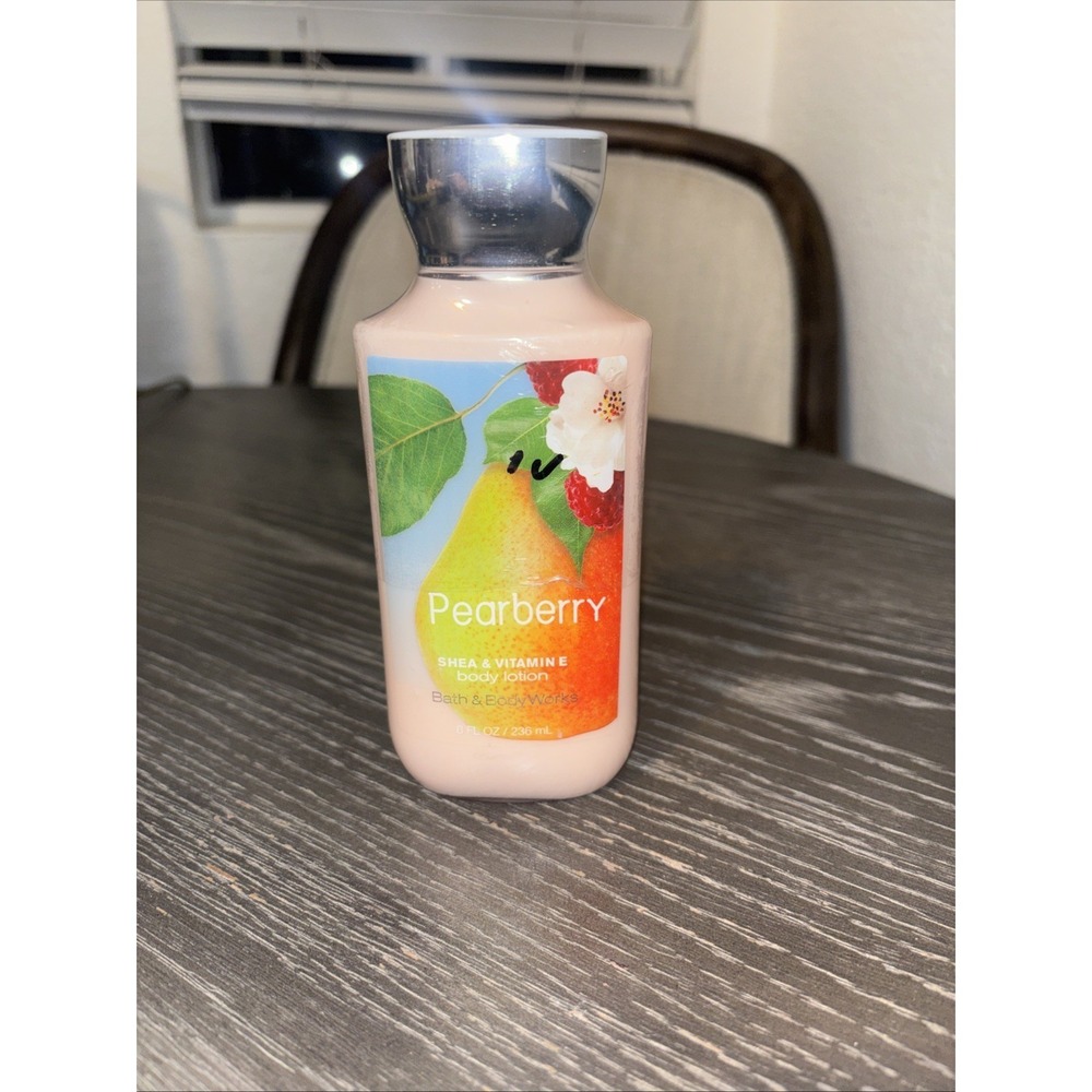 Bath & Body Works Pearberry Body Lotion 8 oz SEALED Retired Scent Rare